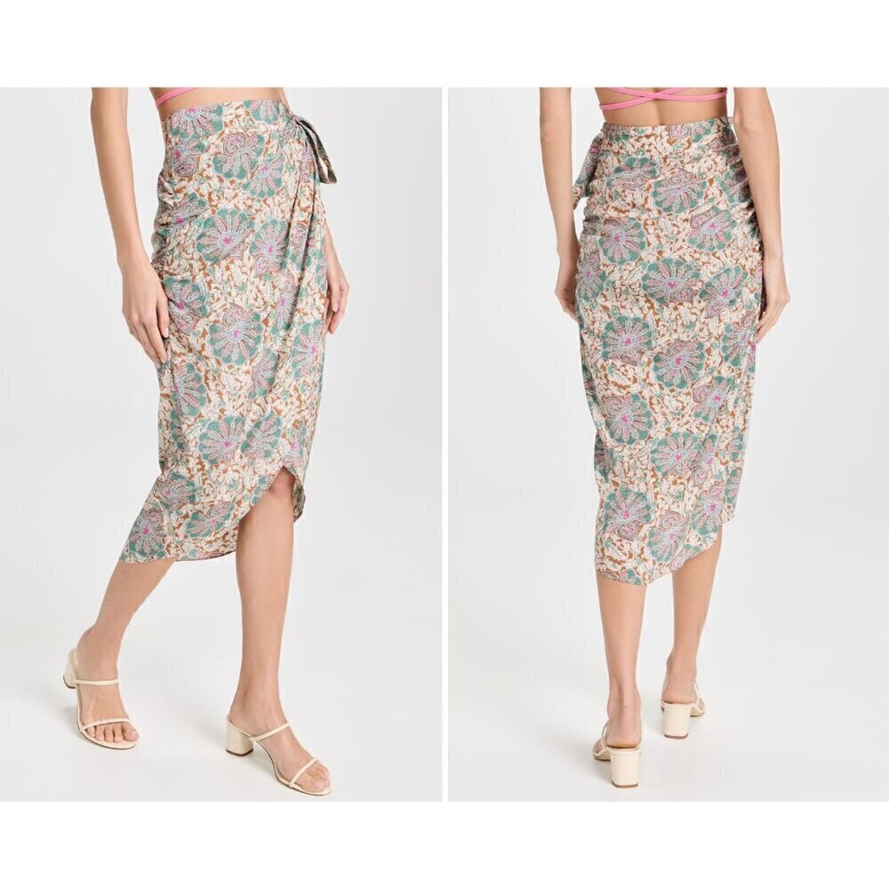 New Veronica Beard Size 0 Allaire Skirt Allaire Skirt Caramel Multi Luxury